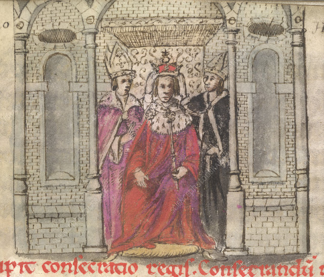 Коронация Генриха I, 12 в.