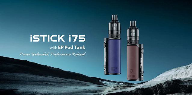 Eleaf iStick i75 Kit with EP Pod Tank - Have a Try!