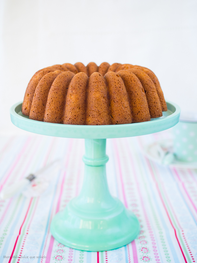 Bundt Cake de pera especiado