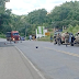 Motociclista morre em grave acidente na entrada de Nazaré