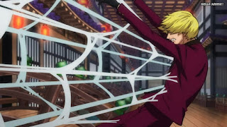 ワンピースアニメ 1011話 サンジ Vinsmoke Sanji | ONE PIECE Episode 1011