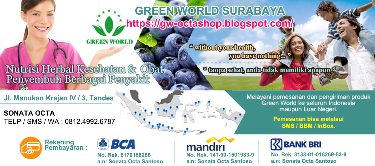 GREEN WORLD SURABAYA || 081249926787 || SONATA OCTA || AGEN RESMI GREEN WORLD