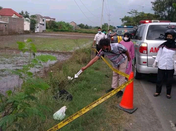 Innalillahi, Sesosok Jasad Bayi Ditemukan Warga di Pinggir Jalan Arteri Kaliwungu