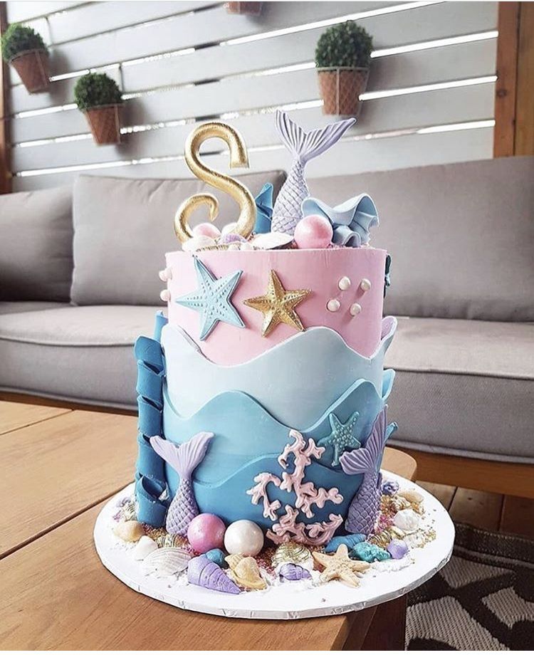 mermaid birthday cakes