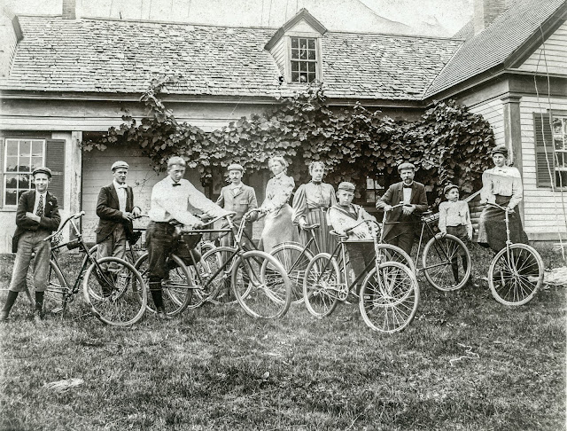 Bicyclists on Taylor Road