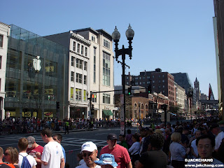 Boston Marathon-As the most watched marathon in the world every April, it is more like a festival day.