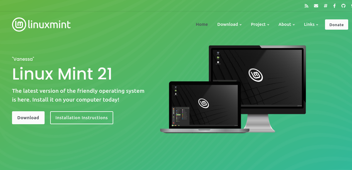 Download Linux Mint 21 "Vanessa" Full with Mirrors and
