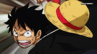 ワンピースアニメ 998話 ワノ国編 | ルフィ かっこいい | ONE PIECE Monkey D. Luffy