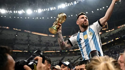 Argentina Juara Piala Dunia 2022, Rentetan Rekor Lionel Messi