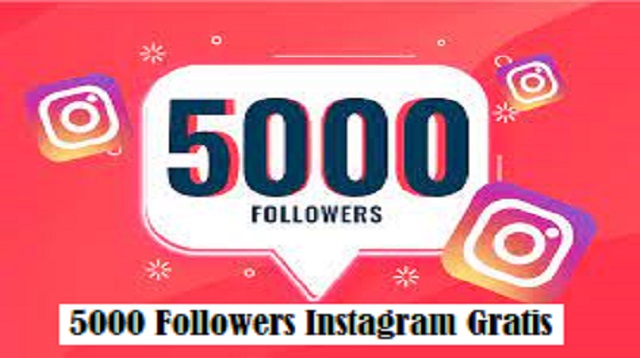 5000 Followers Instagram Gratis
