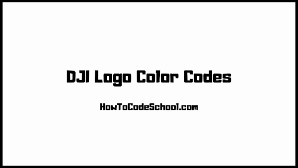 DJI Logo Color Codes