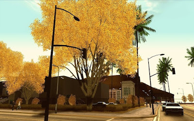 gta san leaf fallen tree download