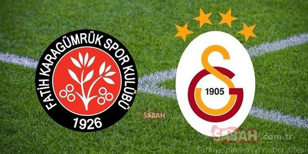 Galatasaray Fatih Karagümrük maçı canlı yayın izle