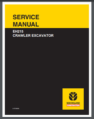 New Holland EH215 Crawler Excavator Service Manual