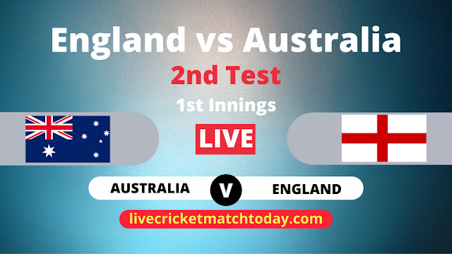 Australia vs England 2nd Test (D/N) Live Streaming