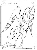 Swift Wind PRINTABLE COLORING PAGES