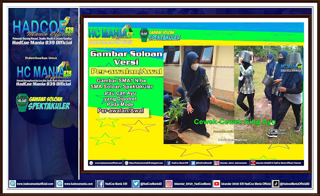 Gambar Soloan Spektakuler Versi Mode Mingguan - Gambar SMA Soloan Spektakuler Cover Batik (SPS2) Edisi 25
