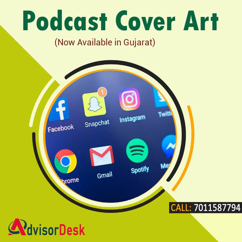 Podcast Cover Art in Gujarat