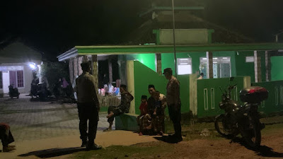 Berikan Rasa Aman Ibadah Salat Tarawih, Polisi Tingkatkan Patroli KRYD di Negeri Besar.