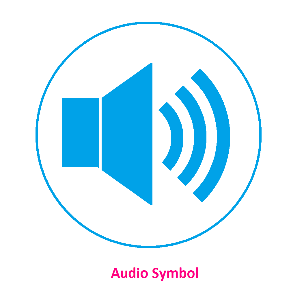 Audio Symbol, symbol of audio