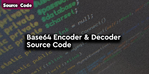 Source code Base64 Encoder & Decoder with PHP / JavaScript