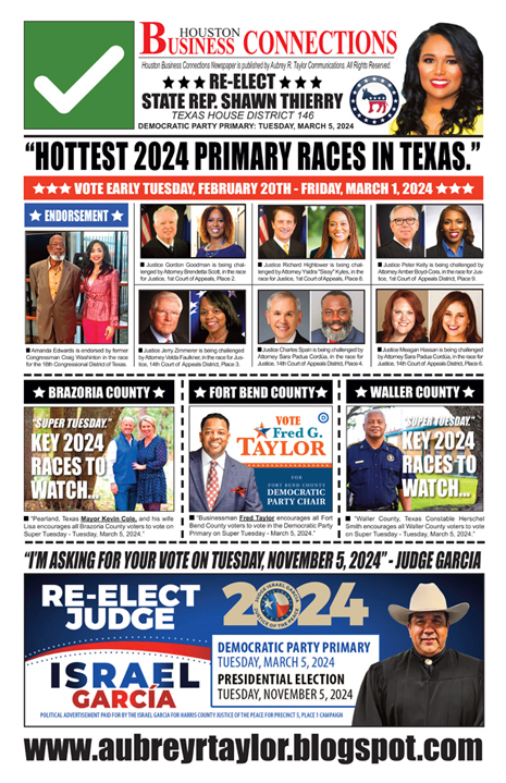 Hottest 2024 Primary Races in the State of Texas - Houston Business Connections Newsaper