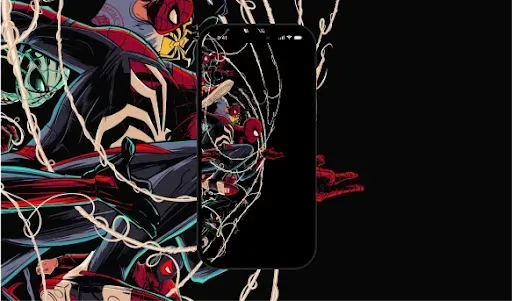 SPIDER-MAN OLED WALLPAPER FOR PHONE