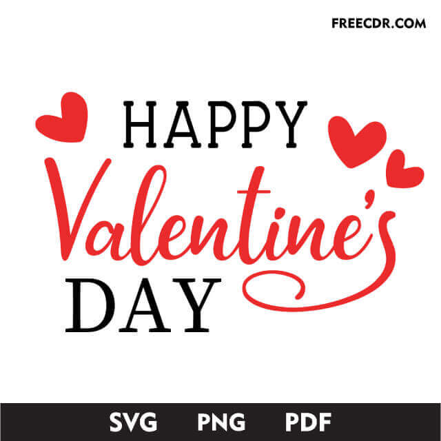 Happy Valentines Day Svg Free