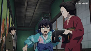 鬼滅の刃アニメ 遊郭編 3話 嘴平伊之助 かわいい 素顔 美形 猪子 Inosuke | Demon Slayer Season 2