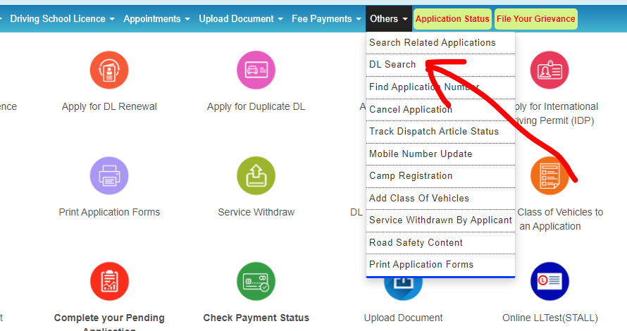 driving licence number