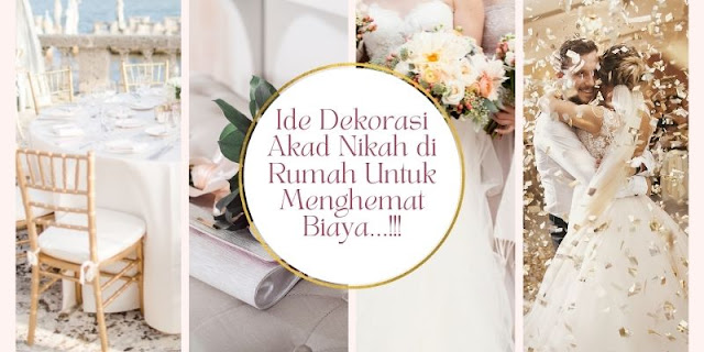 ide dekorasi akad nikah di rumah