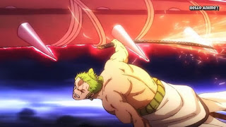 ワンピースアニメ 899話 ワノ国編 | ONE PIECE ロロノア・ゾロ  Roronoa Zoro