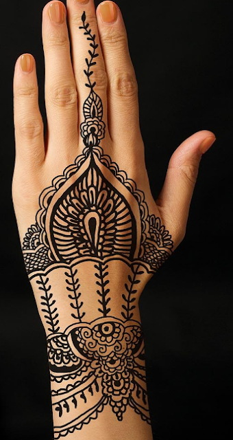 gambar henna tangan untuk anak-anak