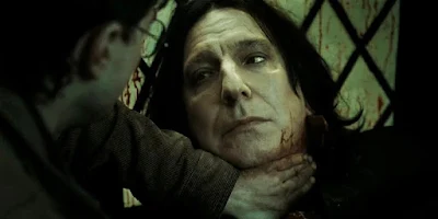 A última coisa que Snape viu foram os olhos de Lílian em Harry Potter