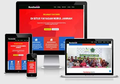 Website Yayasan Nurul Jannah