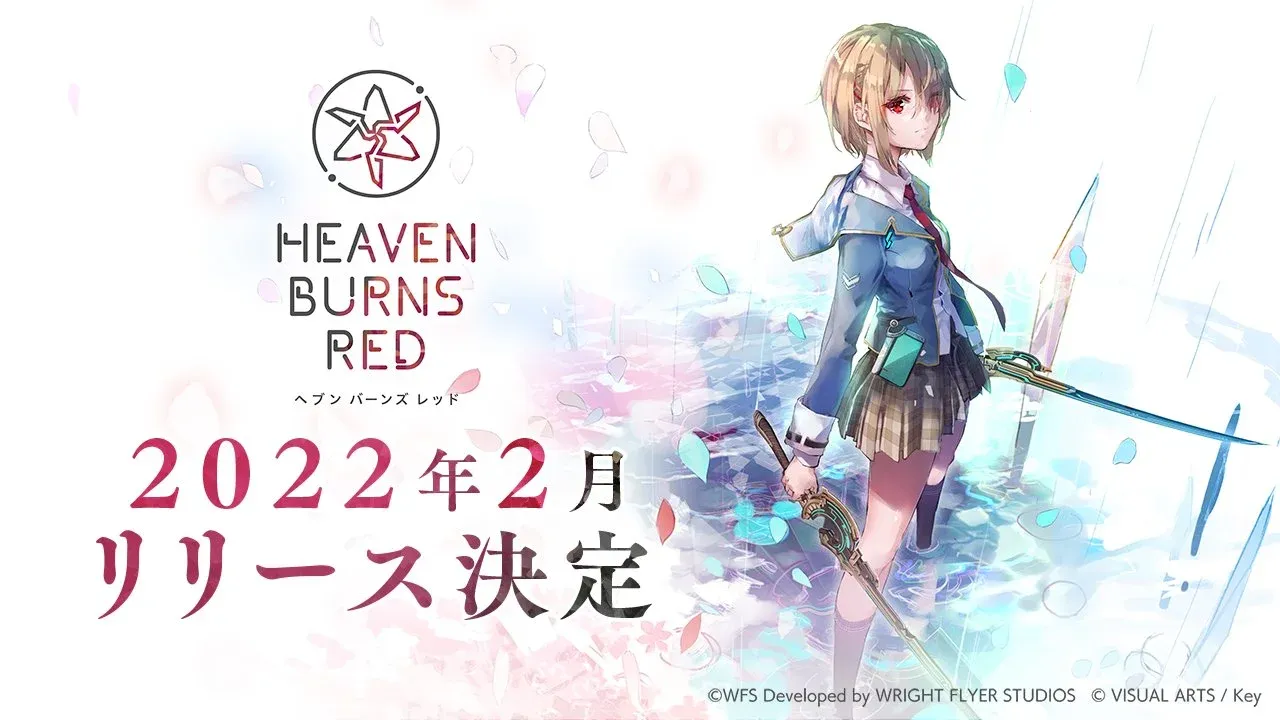 O Jogo Heaven Burns Red, que é dirigido por Jun Maeda, Adia seu Lançamento