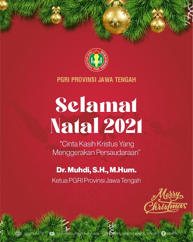 Selamat Merayakan Natal dan Tahun Baru 2022