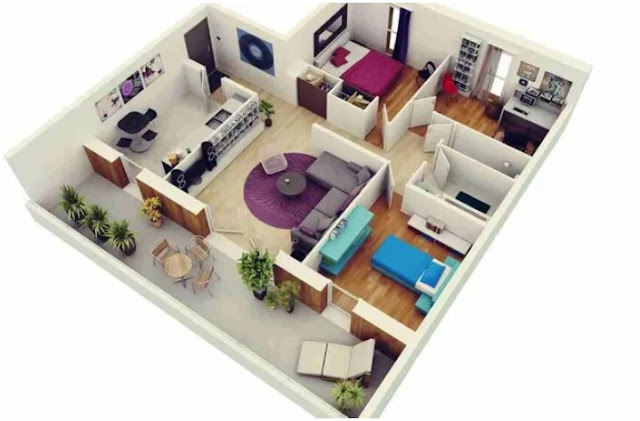 simple low budget modern 3 bedroom house design