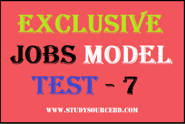 Exclusive Jobs Model Test - 7