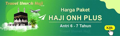 Biaya Paket Haji Onh Plus (PIHK) Antri 6 - 7 Tahun