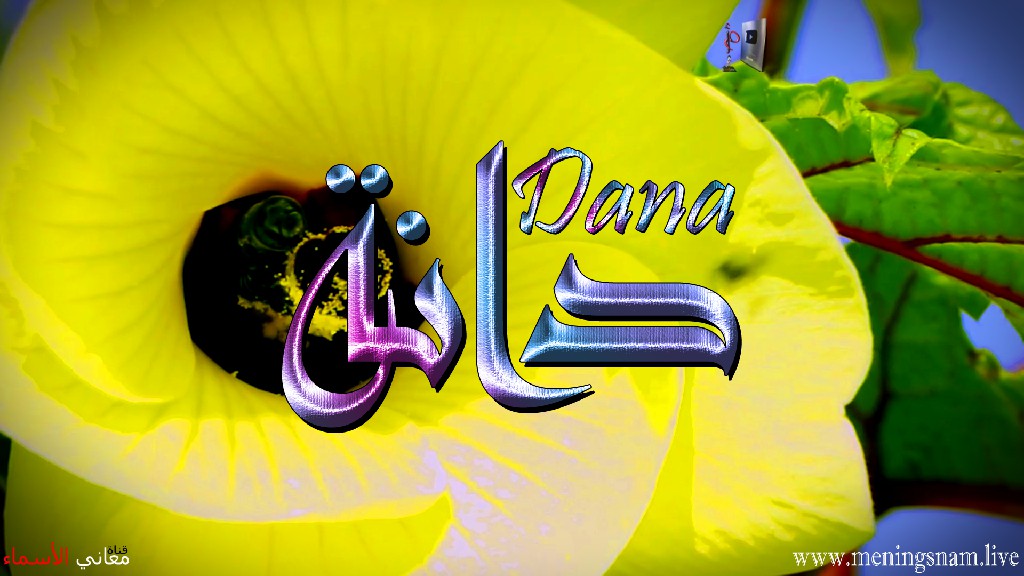 معنى اسم, دانة, وصفات حاملة, و حامل هذا الاسم, Dana,