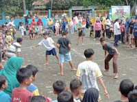 Meriahnya Festival Dolanan Anak Tradisional di Pepedan Tonjong Brebes