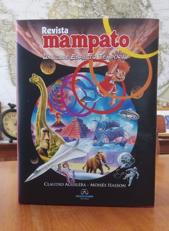 Diseño portada libro REVISTA MAMPATO
