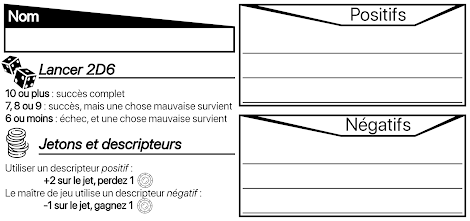 La fiche de personnage améliorée.