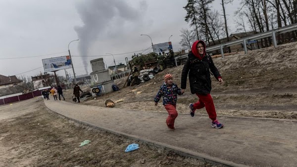 Baku Tembak Kelilingi Ibu Kota Ukraina Kyiv