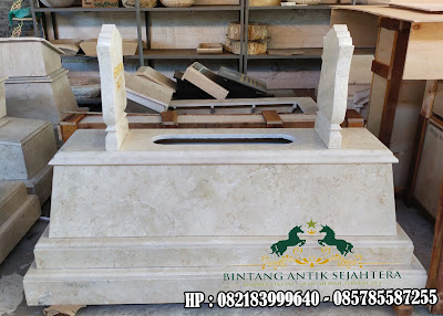 Makam Marmer Putih | Model Makam Mataram Marmer