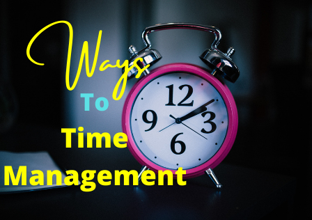 tips to improve time management