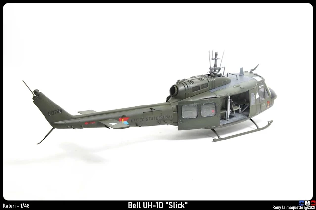 Bell UH-1D d'Italeri au1/48.