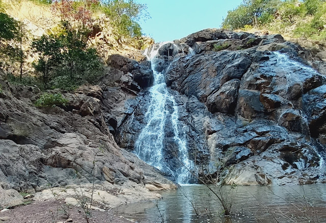 Sana Garjankhol Waterfall Left Side