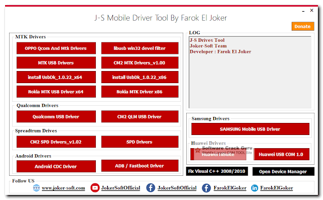 Download JS Mobile Drivers Tool for all Android devices - 2022